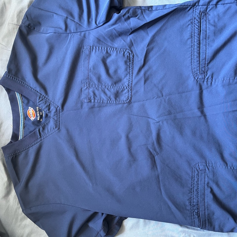 Dickies Navy Blue Scrub Set